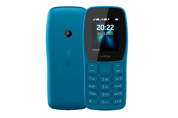 Nokia 110 4G (2022) je základ pro komunikaci, na kterém si zahrajete hada
