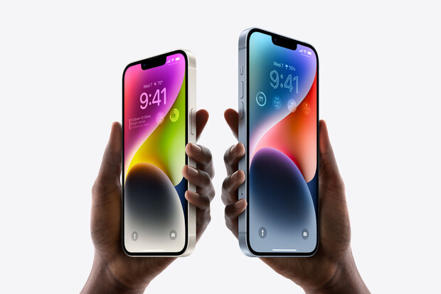 Apple iPhone 14 (Plus): malý a velký udržovací model 