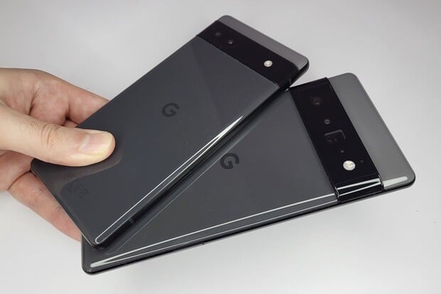 Malé velké fotosrovnání Google Pixelu 6 Pro a Pixelu 6a