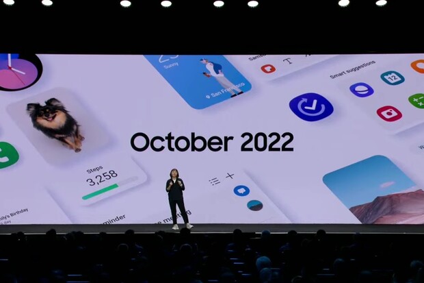Samsung pošle na řadu Galaxy S22 One UI 5 s Androidem 13 do konce října