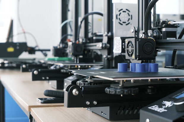 3D tiskárny ve válce