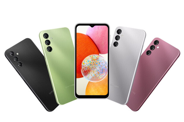 Samsung Galaxy A14 4G je osekaný základ s 50Mpx foťákem