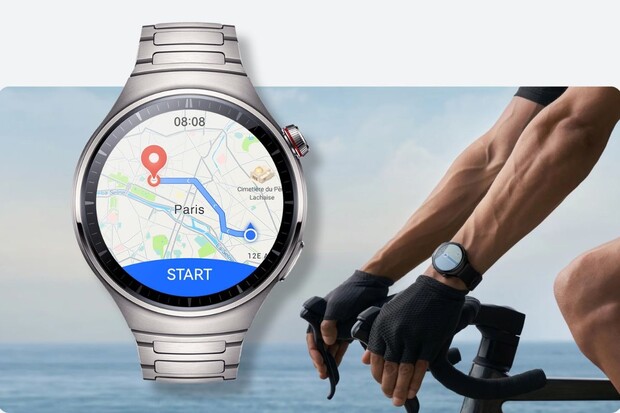 Navigujte se i bez telefonu. Série Huawei Watch 4 přináší první offline mapu