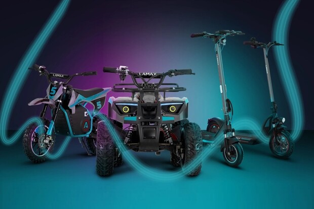 Startuje prodej elektro motorek, čtyřkolek a koloběžek s dojezdem až 70 km