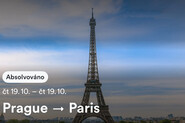 Billet d'avion Prague-Paris pour 99 CZK avec Kiwi et T-Mobile Magenta Moments