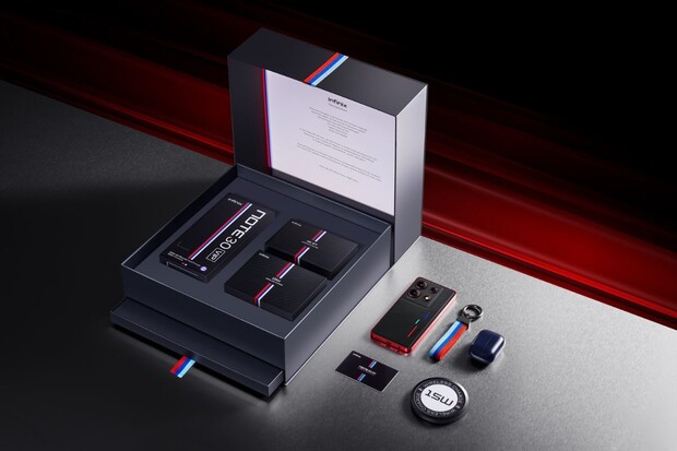 Stylový Infinix Note 30 VIP Racing Edition s rukopisem Designworks BMW vstupuje na trh