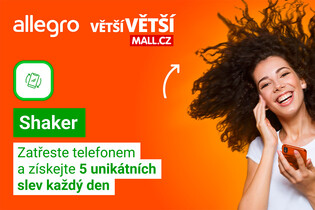Allegro Days: Slevy až 40 % i funkce Shaker přinášející pět extra nabídek denně