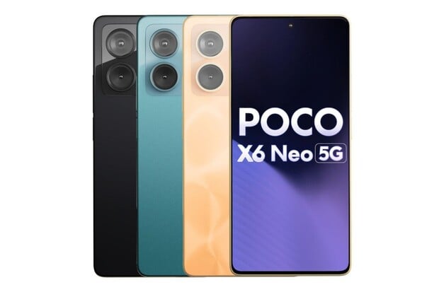 Poco X6 Neo ve zlatém odstínu láká 108megapixelovým foťákem
