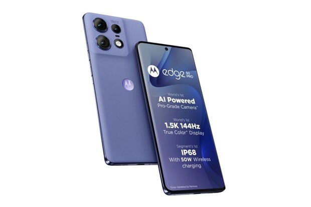 Motorola Edge 50 Pro využívá Snapdragon 7 Gen 3 a láká 125W nabíjením