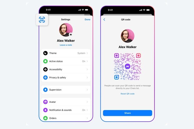 Novinky v Messengeru. Můžete sdílet větší soubory či fotky ve vyšší kvalitě