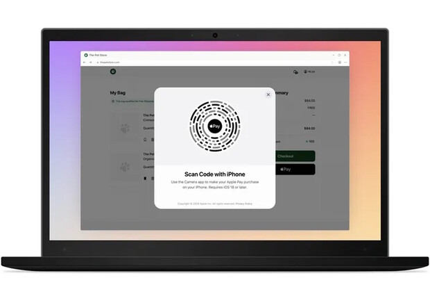 Apple Pay bude nově možné použít i mimo Safari