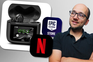 JBL mají sluchátka s displejem a Netflix zdražuje 