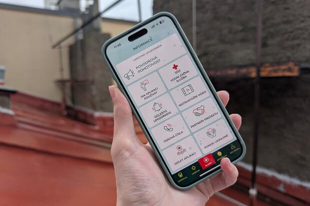 Záchranka je aplikace pro všechny krizové události. Stáhněte si ji i vy