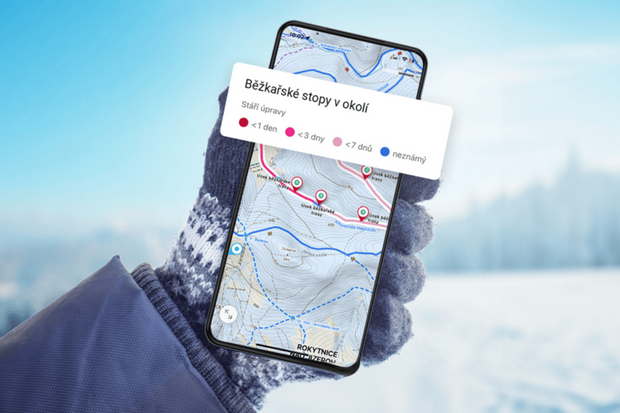 Vyrážíte na běžky? Pak musíte znát tyto vychytávky aplikace Mapy.cz