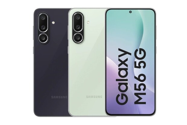 Tenký a lehký Samsung? Splňuje to novinka Galaxy M56
