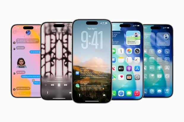 Vizuální čistota, účelnost a prvky připomínající luxfery, to slibuje nový iOS 26