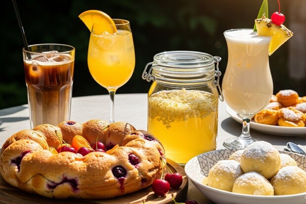 Když je horko, hledáme recepty – vládne bublanina, bez a Mimosa