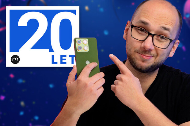 Vyhrajte Motorolu Edge 70 v rámci oslav serveru mobilenet.cz