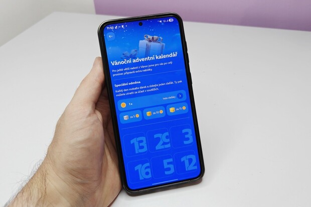 Adventní kalendář dnes spustilo i O2. Dnes vás v něm čeká sleva