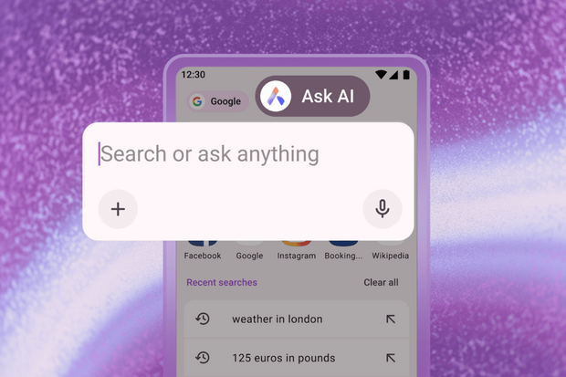 Opera vylepšuje svůj prohlížeč pro Android o více umělé inteligence