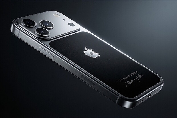 Takovou výbavu jsme ještě neviděli. Tento iPhone v sobě má kus roláku Steva Jobse