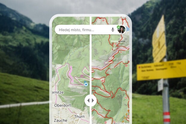 Mapy.com výrazně vylepšily turistické mapy Rakouska
