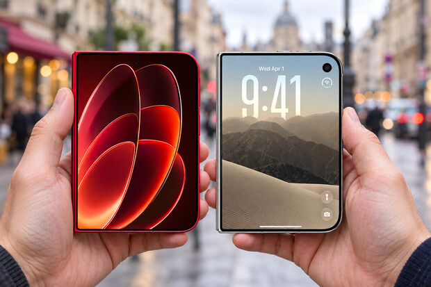 iPhone Duo vs. Xiaomi 18 Fold: vizuálně téměř dvojčata, přesto každý boduje jinde