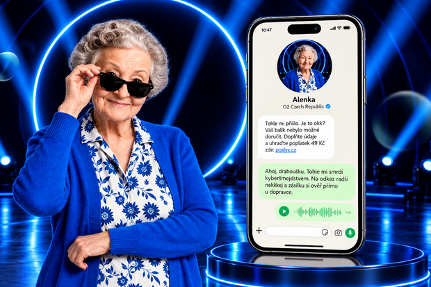 Podezřelá zpráva? Poradit se můžete s babičkou Alenkou přes WhatsApp
