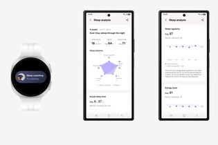 Samsung Health dostává velkou aktualizaci. Vylepšuje sledování spánku i běhu