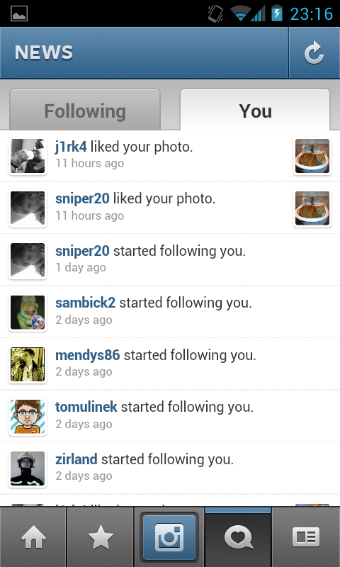 Instagram pro Android