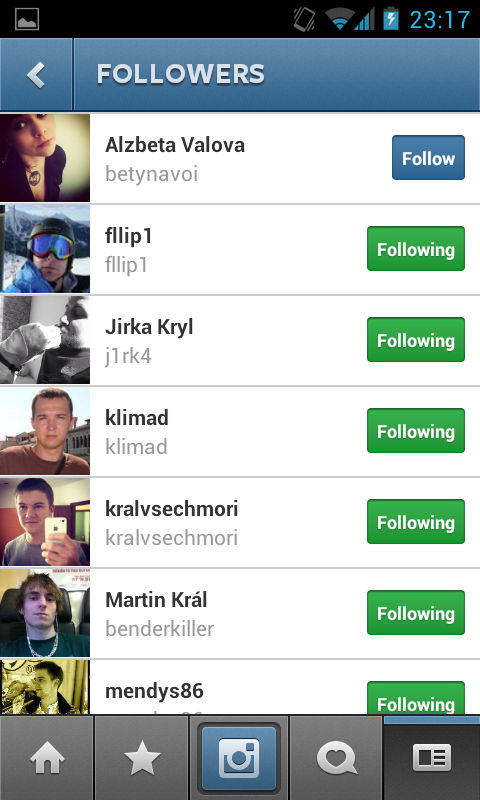 Instagram pro Android