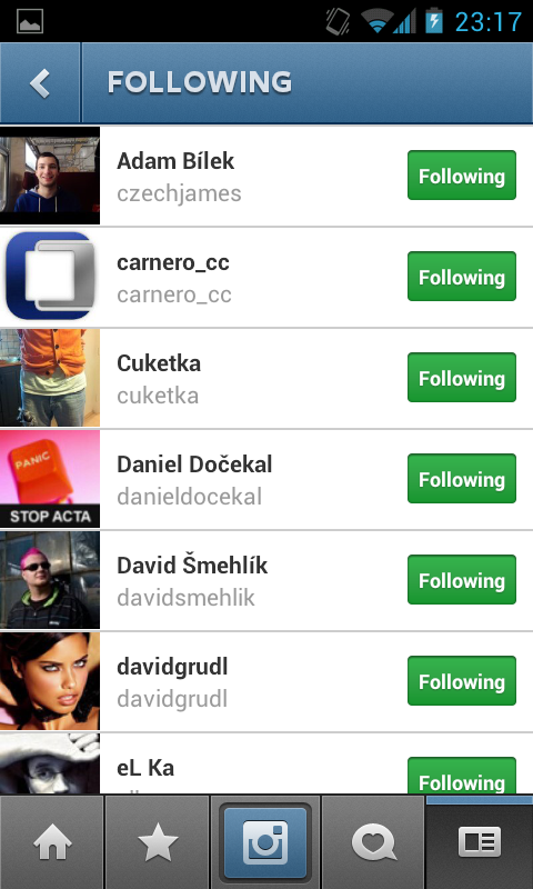 Instagram pro Android