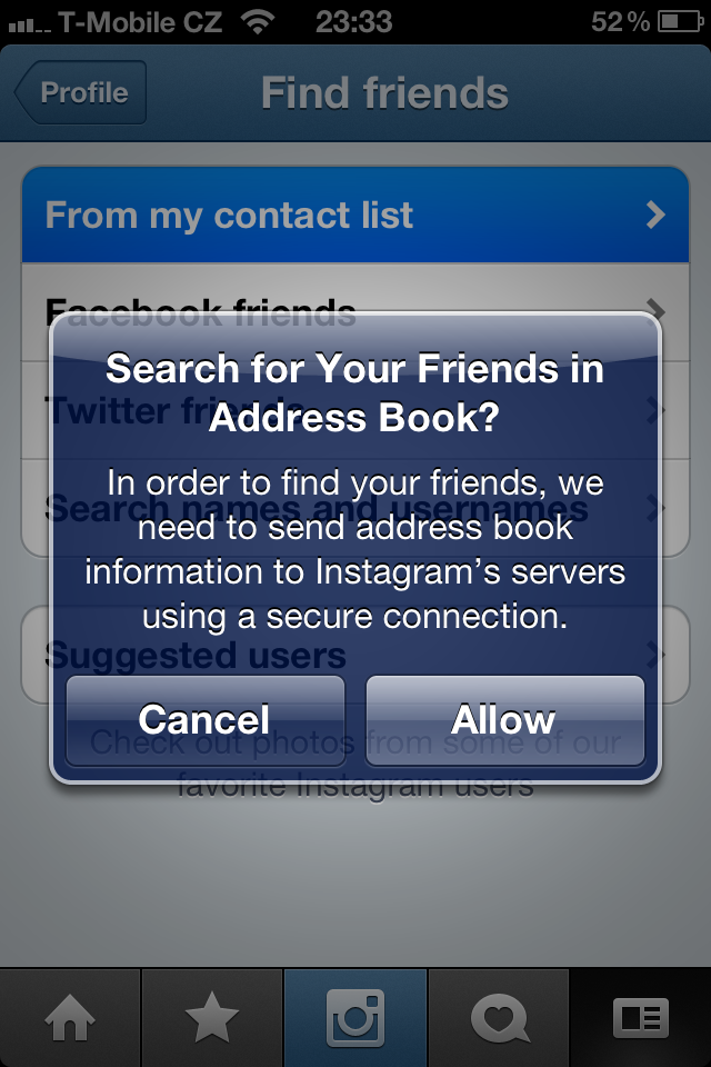 Instagram pro iPhone