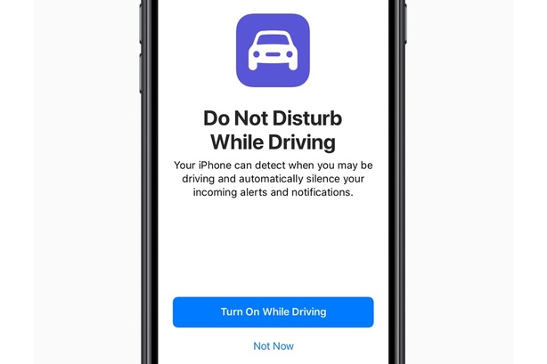 iOS 11 driving