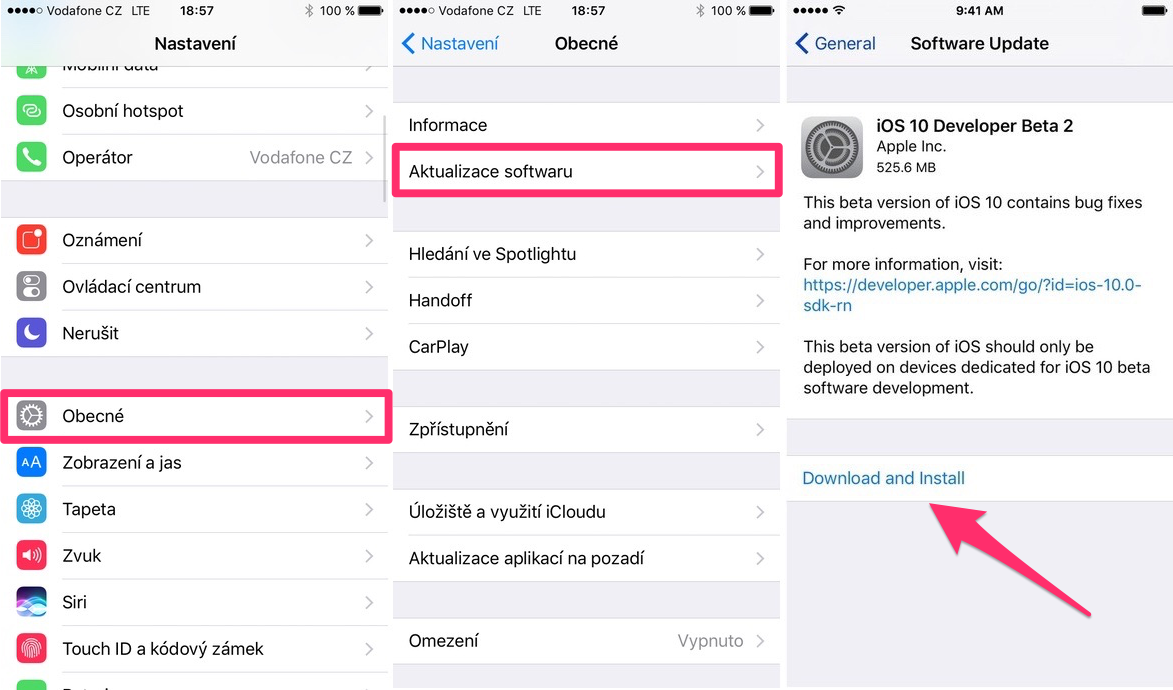 iOS 11 Public beta 3