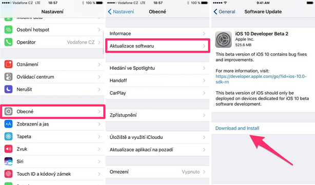 iOS 11 Public beta 3
