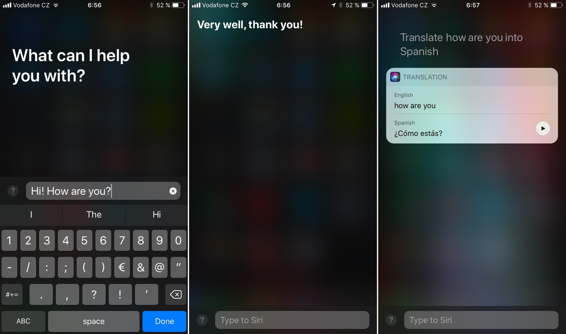 iOS 11 – SIri