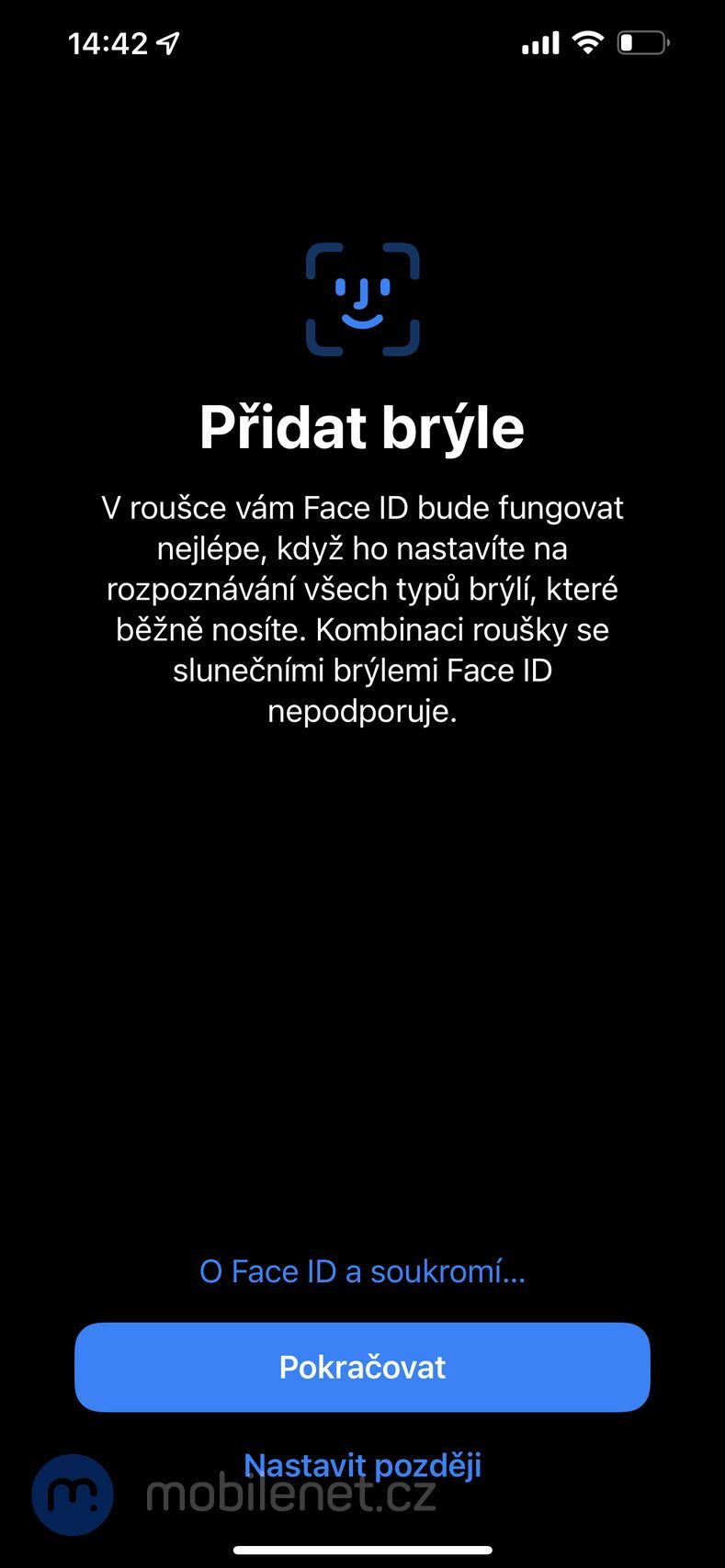 iOS 15.4 - Face ID
