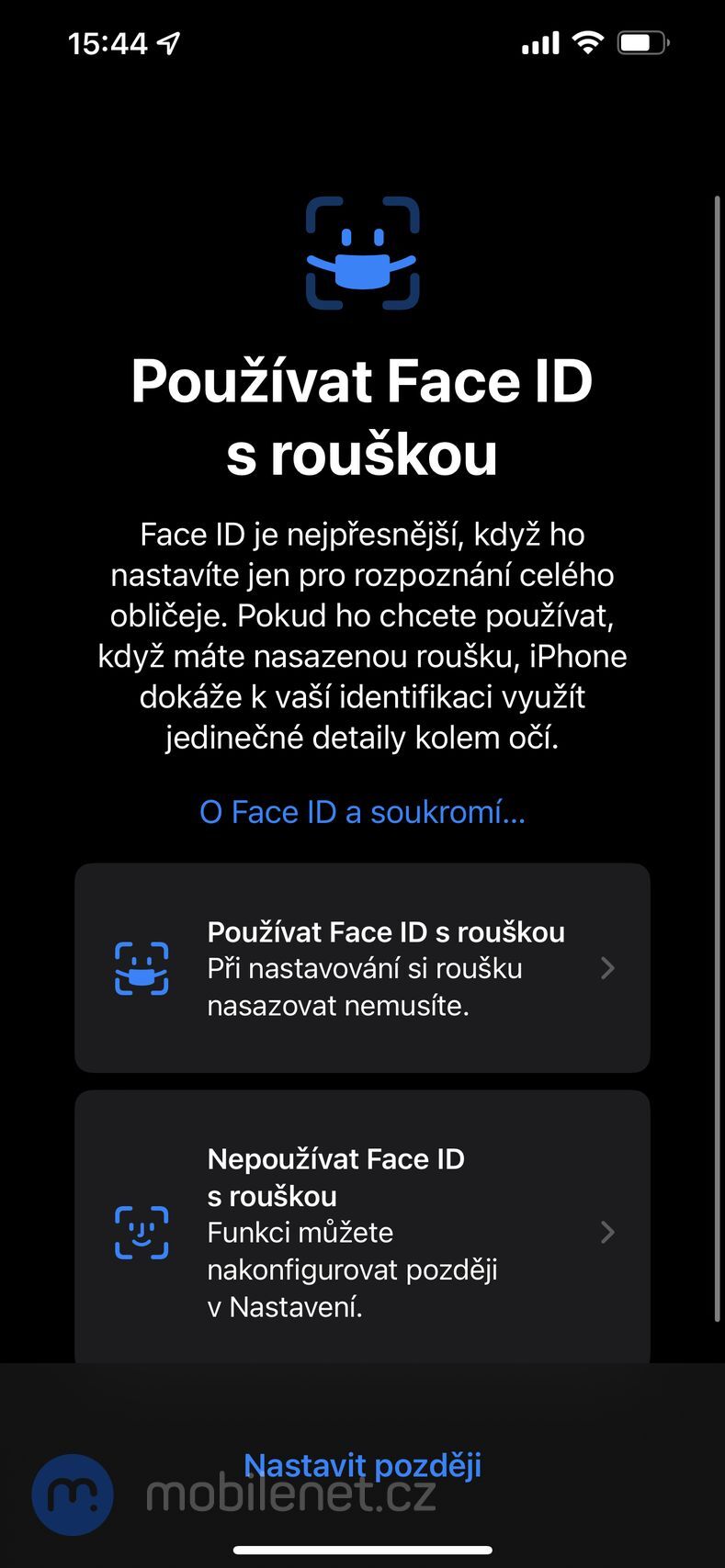 iOS 15.4 - Face ID