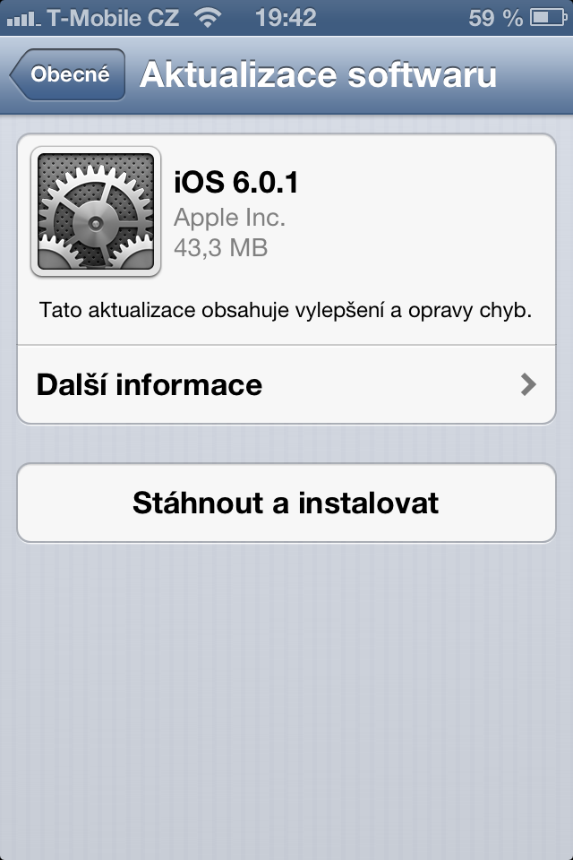 iOS 6.0.1