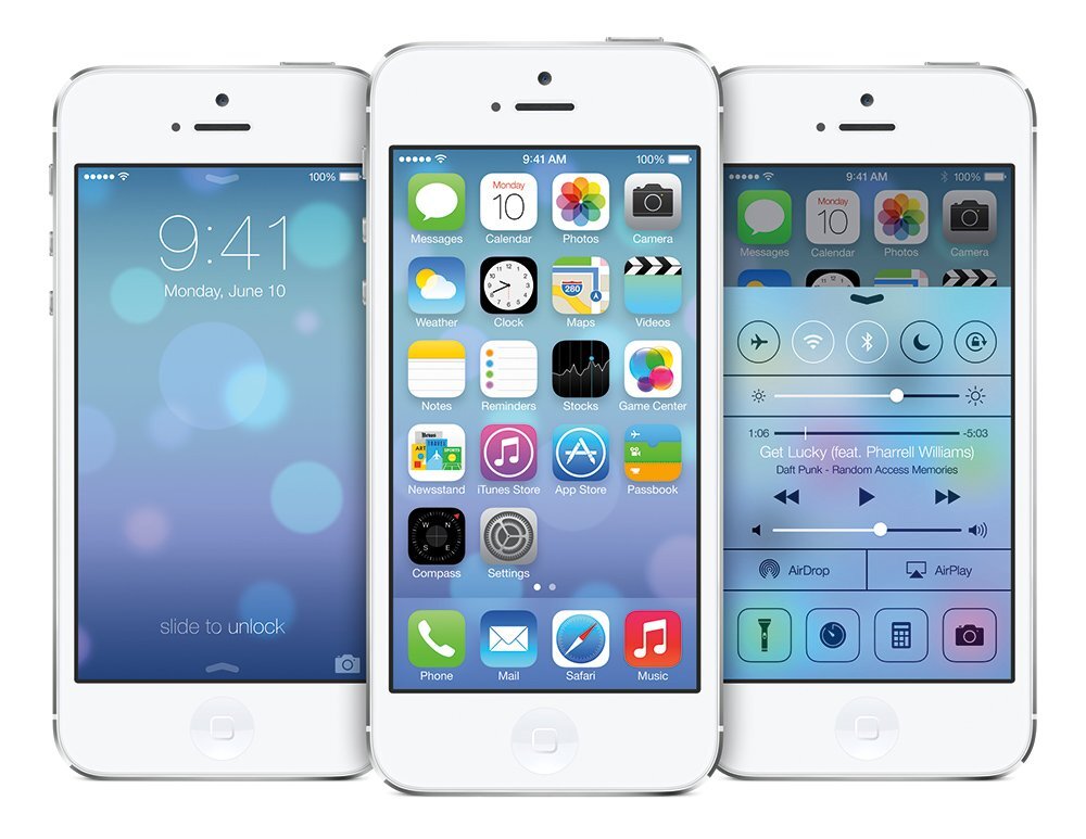 iOS 7 na Apple iPhone 5
