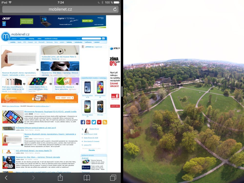 iOS 9 - multitasking