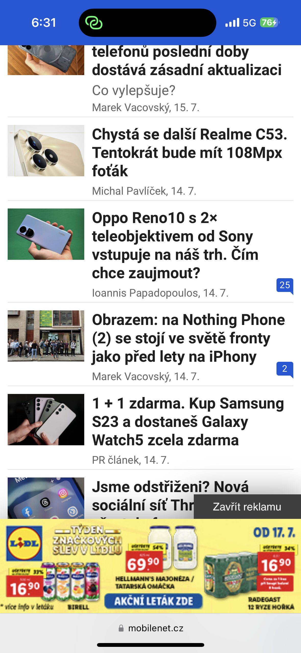 iOS screenshot návod