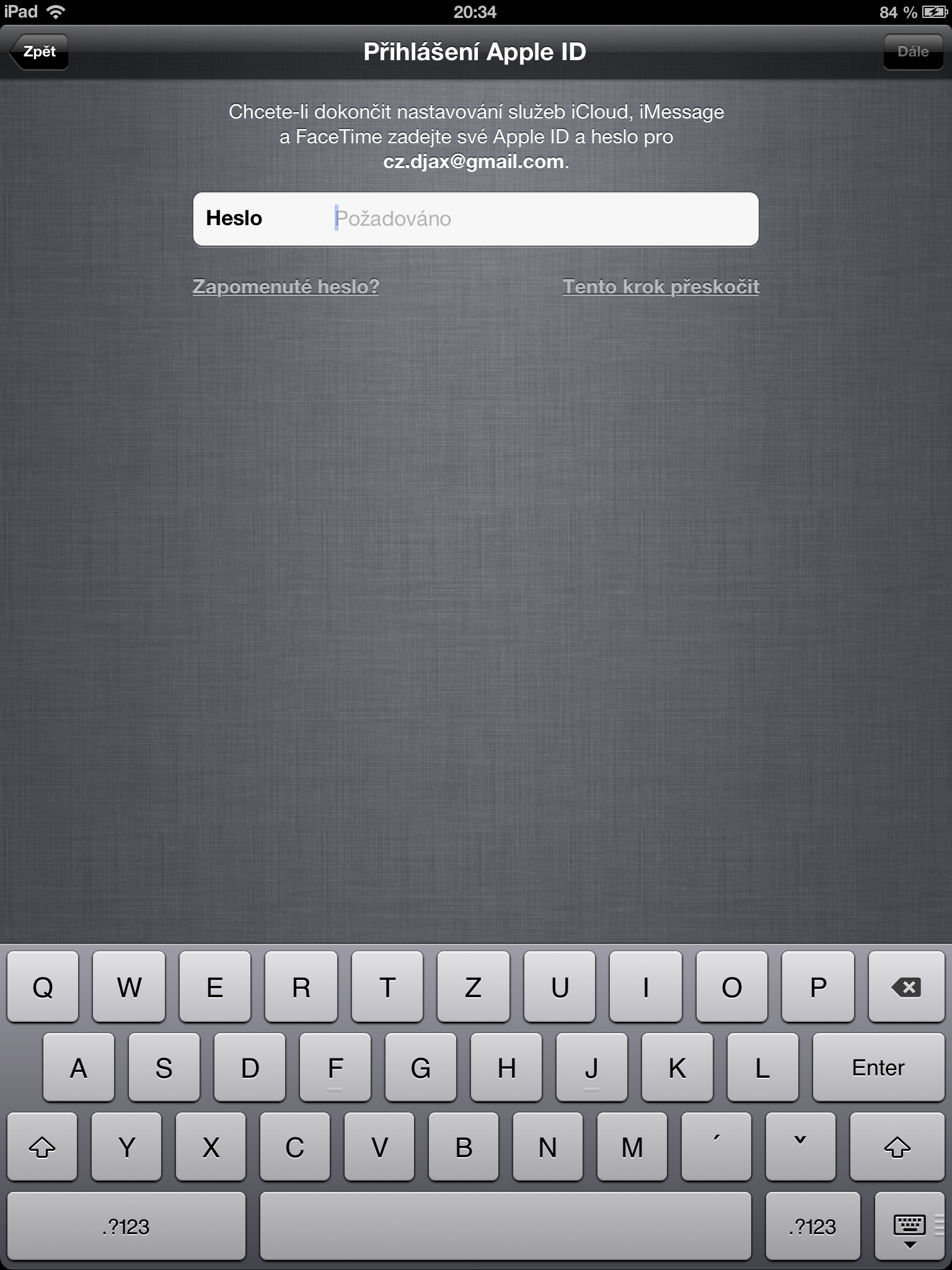 iPad: aktualizace iOS 6