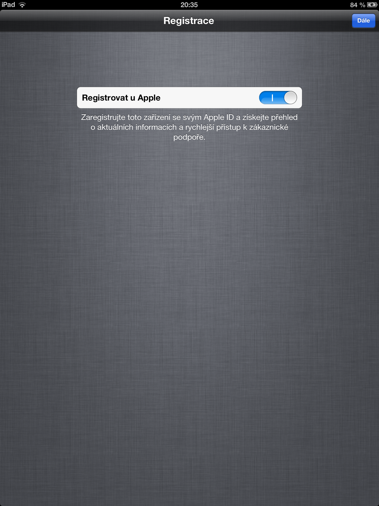 iPad: aktualizace iOS 6
