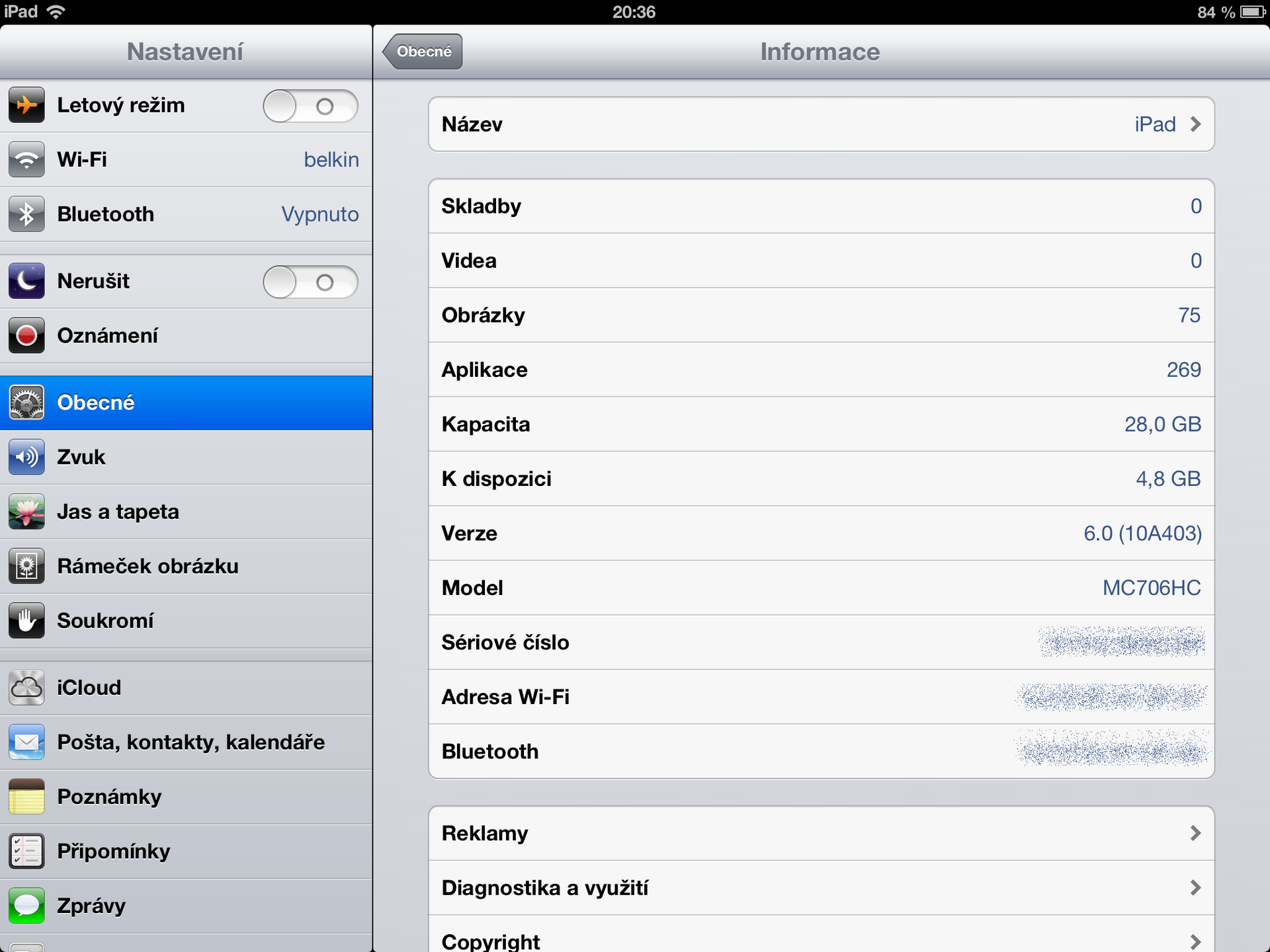 iPad: aktualizace iOS 6