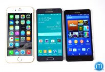 iPhone 6, Galaxy Alpha a Xperia Z3 Compact