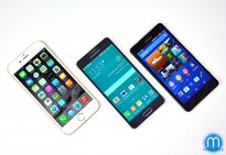 iPhone 6, Galaxy Alpha a Xperia Z3 Compact