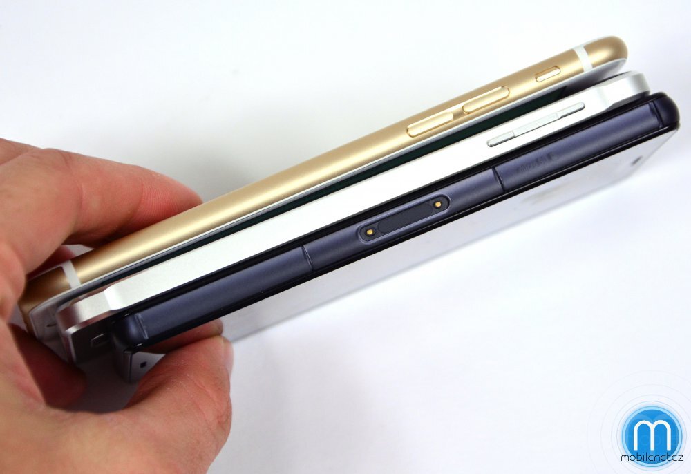 iPhone 6, Galaxy Alpha a Xperia Z3 Compact