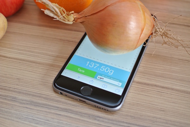 iPhone 6s jako váha